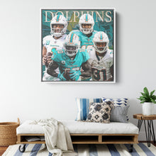 Load image into Gallery viewer, The Miami Dolphins: Fins Up