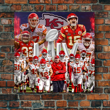 Load image into Gallery viewer, The Kansas City Chiefs: 2020 Super Bowl Champs