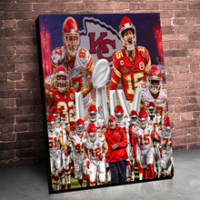 Load image into Gallery viewer, The Kansas City Chiefs: 2020 Super Bowl Champs