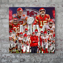 Load image into Gallery viewer, The Kansas City Chiefs: 2020 Super Bowl Champs