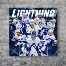 Load image into Gallery viewer, The Tampa Bay Lightning: 2021 Stanley Cup Champions