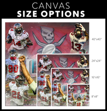 Load image into Gallery viewer, The Tampa Bay Buccaneers: 2021 Super Bowl Champions