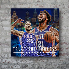 Load image into Gallery viewer, The Philadelphia 76ers: Trust The Process