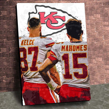Load image into Gallery viewer, The Kansas City Chiefs: Mahomes x Kelce