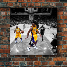 Load image into Gallery viewer, The Los Angeles Lakers: Kobe & Shaq