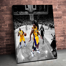 Load image into Gallery viewer, The Los Angeles Lakers: Kobe & Shaq