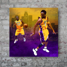 Load image into Gallery viewer, The Los Angeles Lakers: Comic Kobe & Shaq