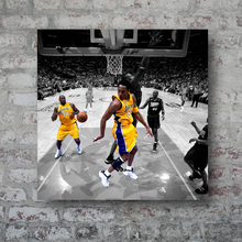 Load image into Gallery viewer, The Los Angeles Lakers: Kobe & Shaq