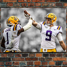Load image into Gallery viewer, The LSU Tigers: Burrow x Chase