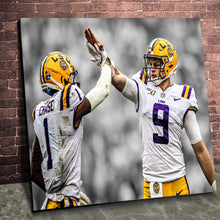 Load image into Gallery viewer, The LSU Tigers: Burrow x Chase