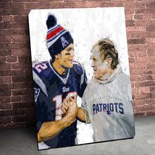 Load image into Gallery viewer, The New England Patriots: Brady X Belichick
