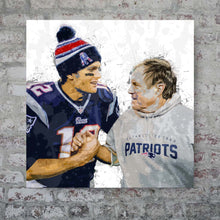 Load image into Gallery viewer, The New England Patriots: Brady X Belichick