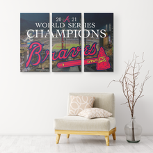Load image into Gallery viewer, The Atlanta Braves: World Series Champions