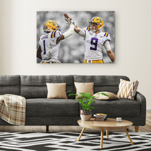 Load image into Gallery viewer, The LSU Tigers: Burrow x Chase