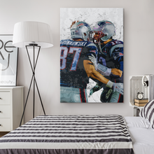 Load image into Gallery viewer, The New England Patriots: Brady X Gronk
