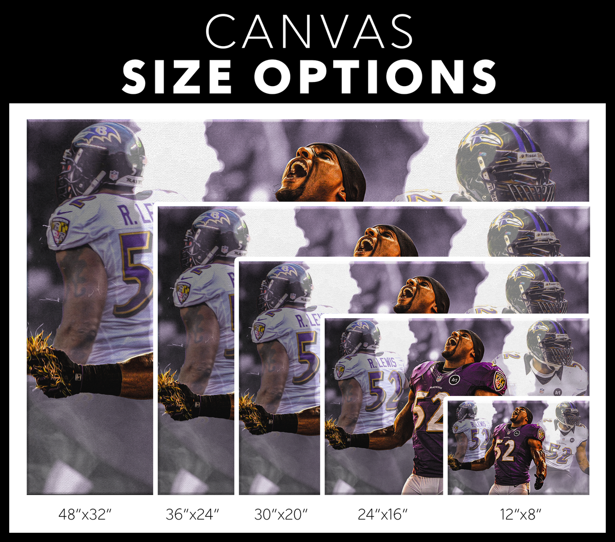 The Baltimore Ravens: Lamar Jackson – Canvas Edits