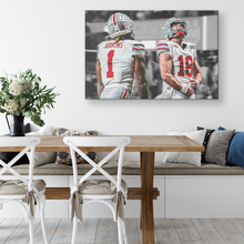 Load image into Gallery viewer, Ohio_State_Buckeyes_On_Top_H_Rectangle_Larger_Lifestyle_Mockup.png
