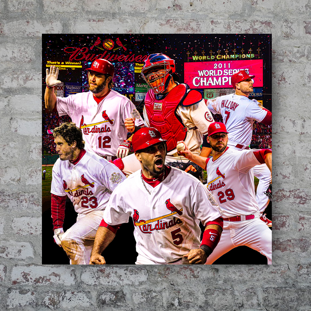 The St. Louis Cardinals: 2011 World Series Champions – Canvas Edits