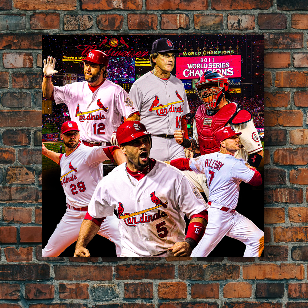 The St. Louis Cardinals: 2011 World Series Champions – Canvas Edits