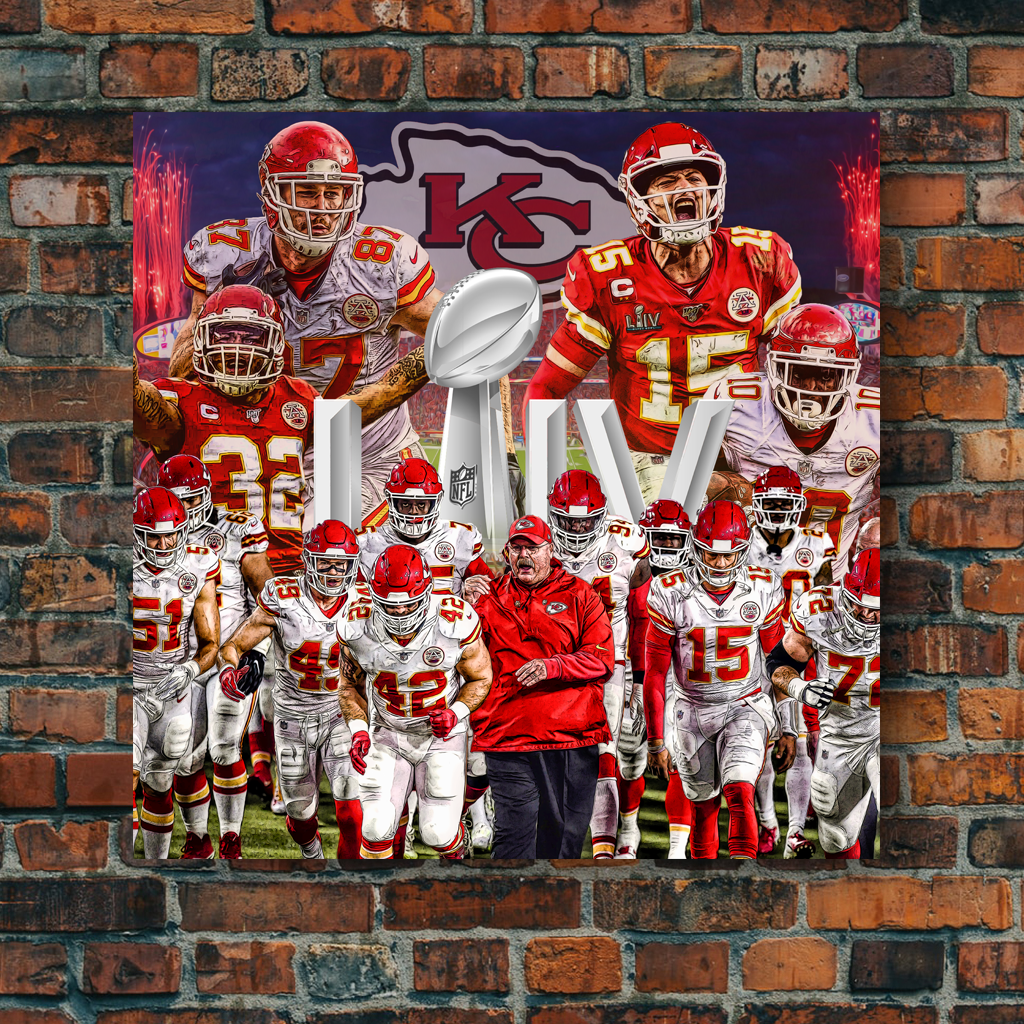 The Kansas City Chiefs: 2020 Super Bowl Champs – Canvas Edits