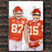 Load image into Gallery viewer, The Kansas City Chiefs: Dynamic Duo
