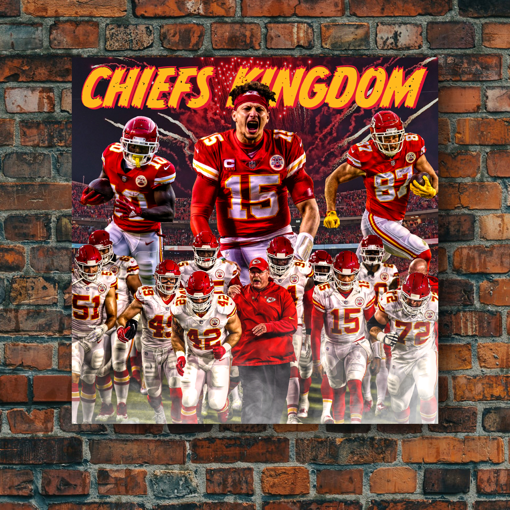 The Kansas City Chiefs: 2022 Playoffs – Canvas Edits