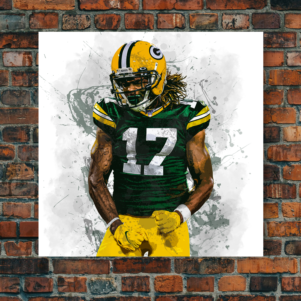 Davante Adams Green Bay Packers 1 Art Print