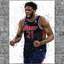 Load image into Gallery viewer, The Philadelphia 76ers: Joel Embiid
