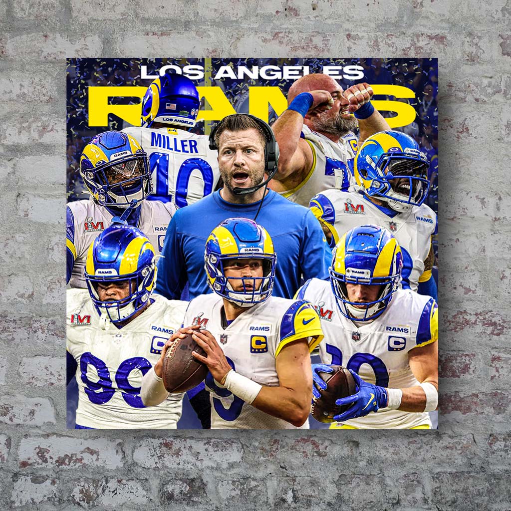 The Los Angeles Rams: Super Bowl Champions – Canvas Edits