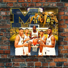 Load image into Gallery viewer, Michigan Wolverines: The Fab Five
