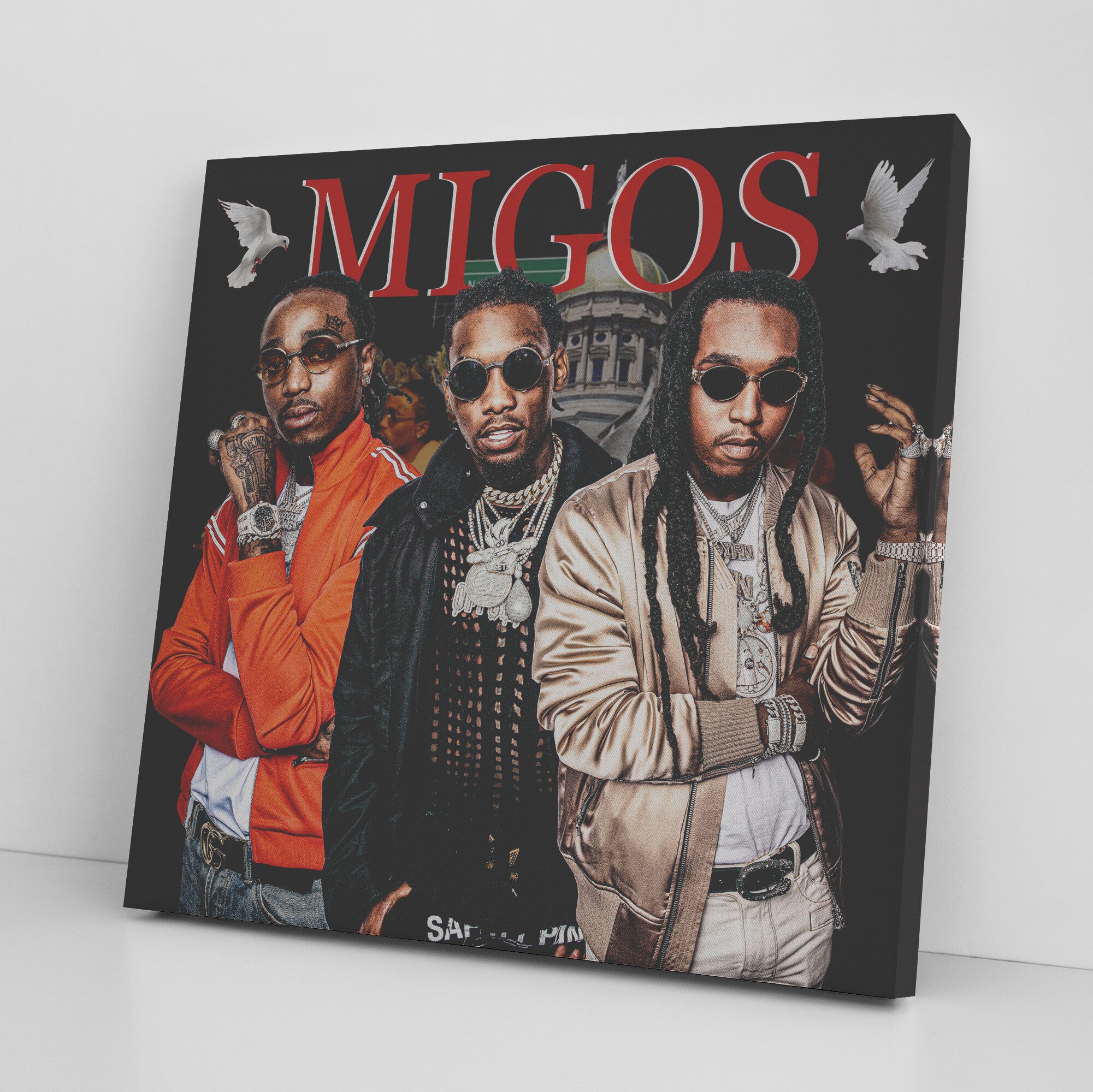 Migos: CULTURE – Canvas Edits