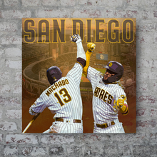 Load image into Gallery viewer, San Diego Padres: Tatis Jr &amp; Machado
