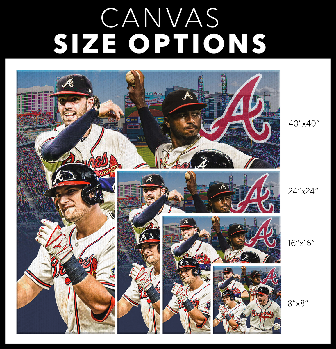 The Atlanta Braves: The Infield – Canvas Edits