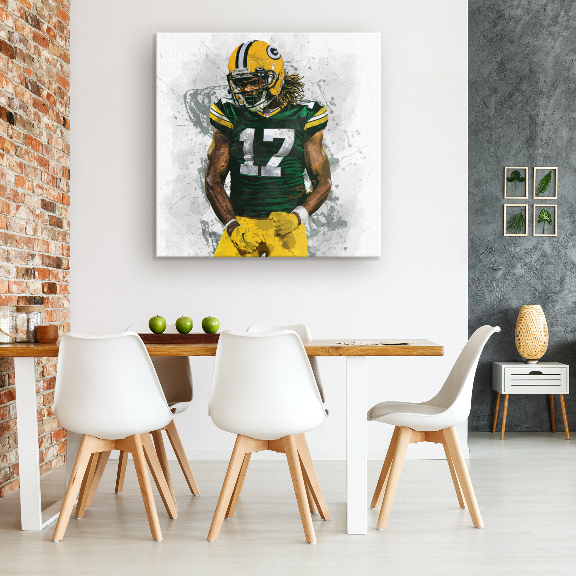 Davante Adams Canvas Art