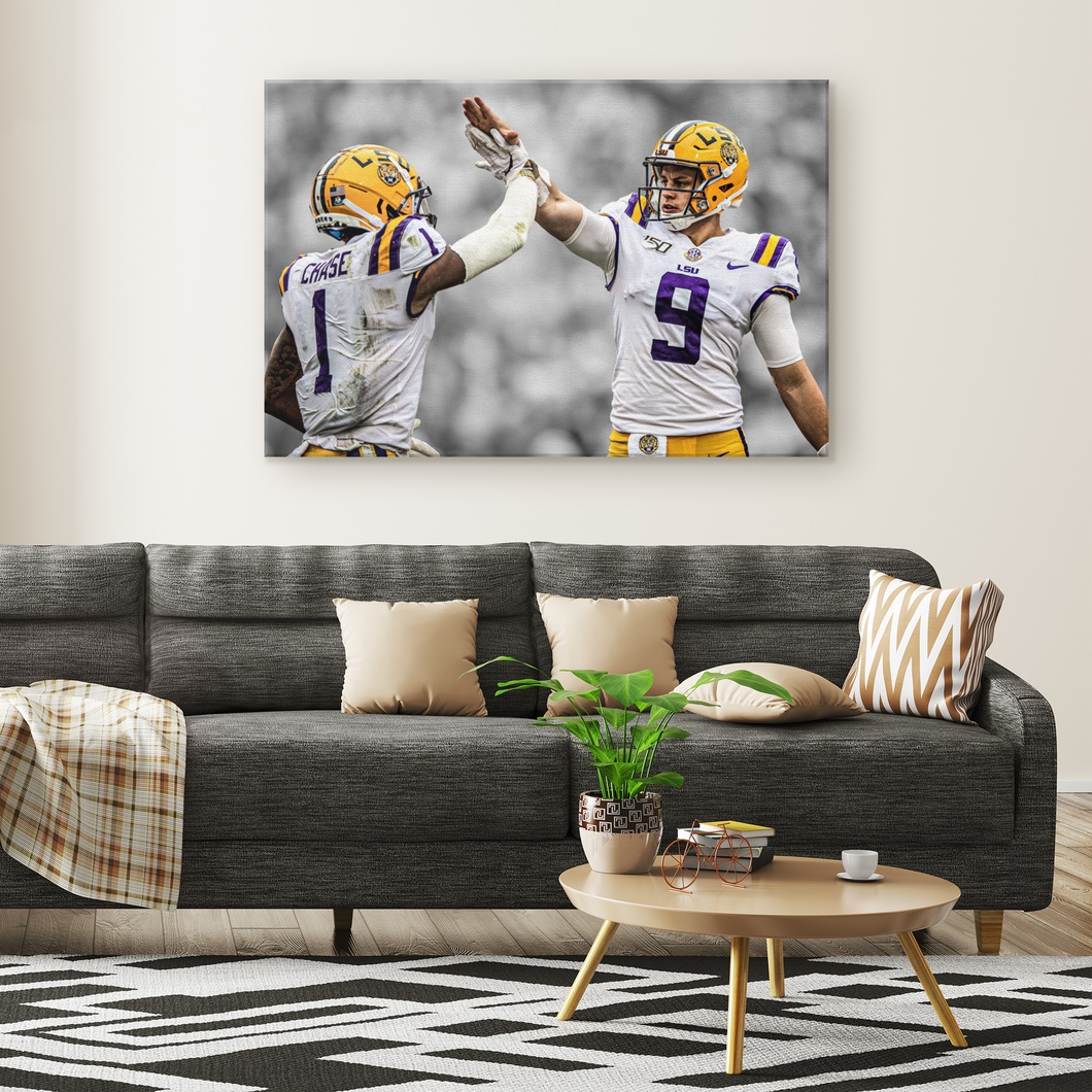 The LSU Tigers: Burrow x Chase