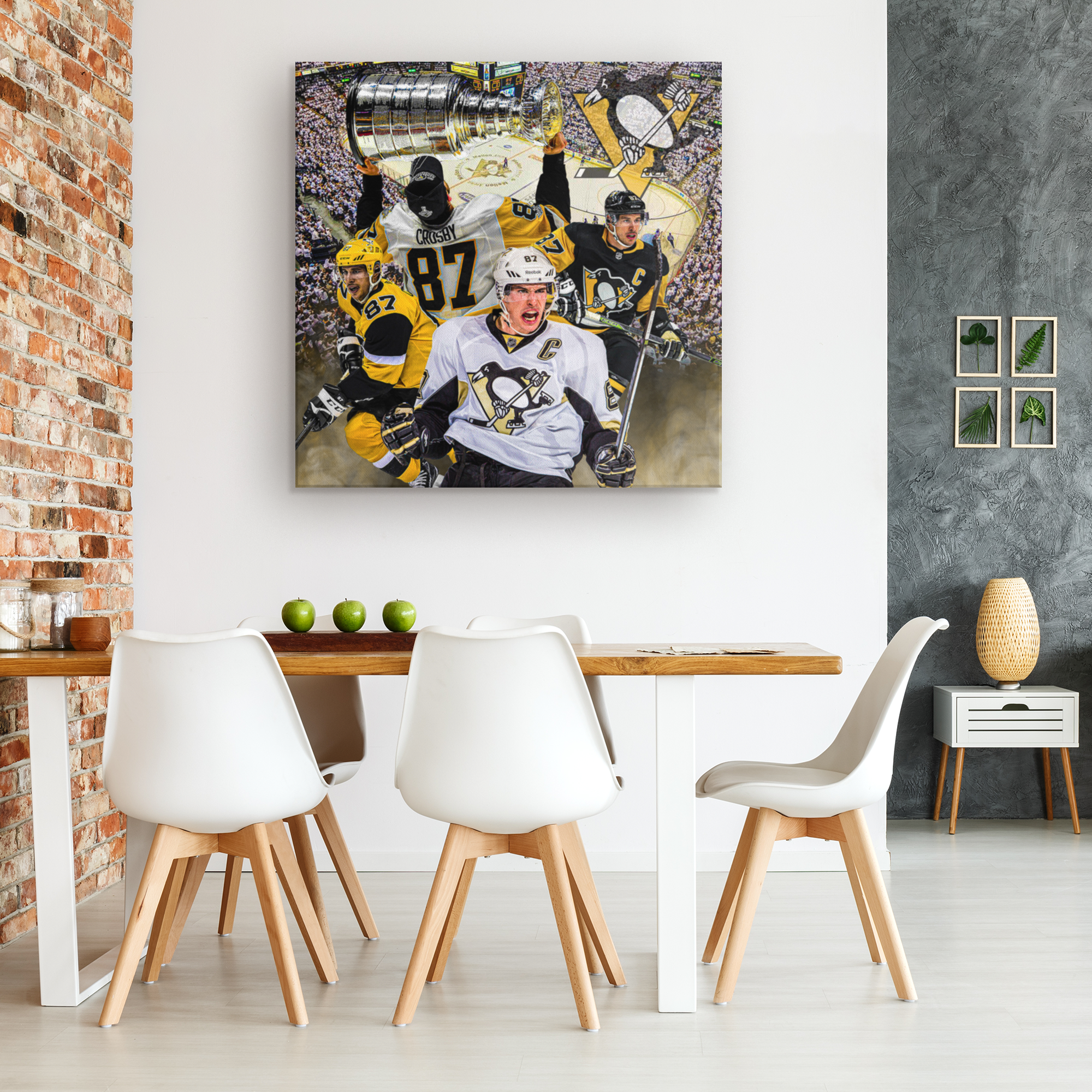 Chicago Blackhawks V Pittsburgh Penguins Canvas Print / Canvas Art